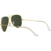 Ray-Ban Aviator Large Metal II RB3025-N L2823, Lentes de sol Aviador en Metal Dorado con verde XXL, Unisex.