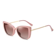 Monturas Eyecat 95317 Metal Policarbonato Rosado U Mujer Anti Luz Azul