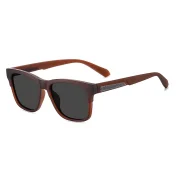 Lentes de sol Blaze unisex con montura cuadrada de TR90 y lentes de espejo