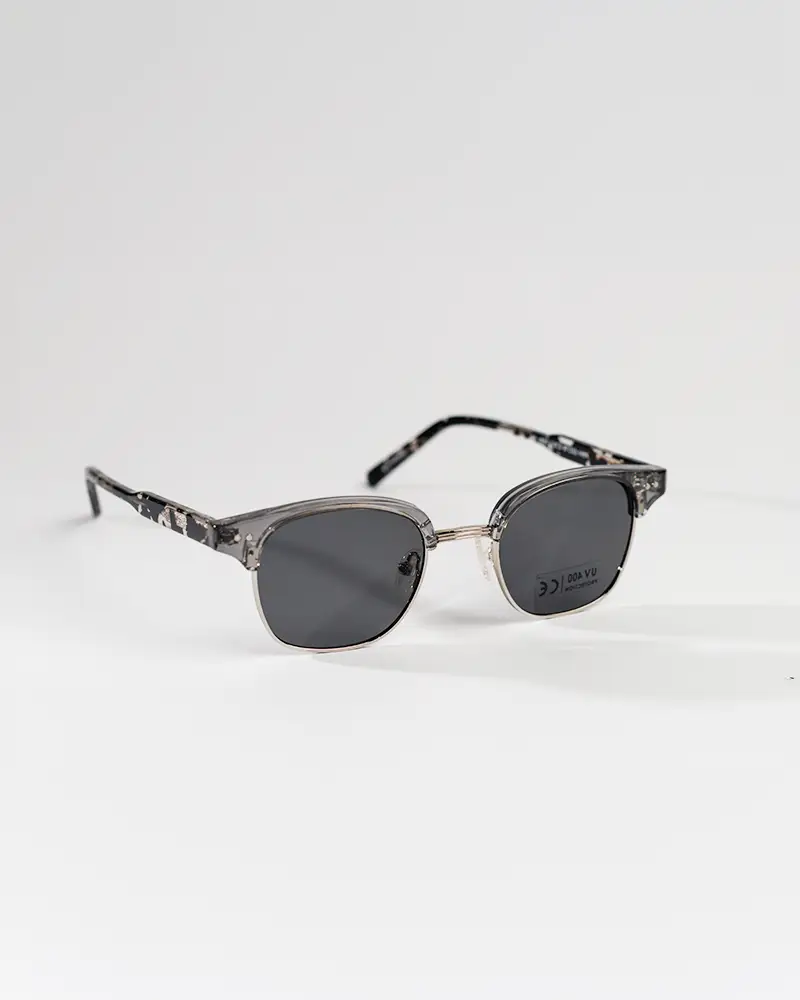 lentes summerblue eliteepoque capri 5010 cuadrada metal gris caret negro unisex - lentes de sol Summer Blue VE en Venezuela