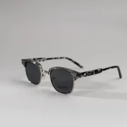 lentes summerblue eliteepoque capri 5010 cuadrada metal gris caret negro unisex - lentes de sol Summer Blue VE en Venezuela