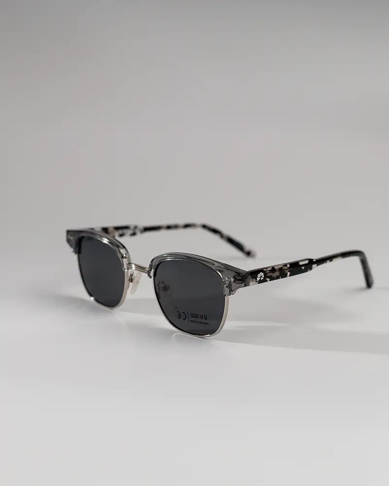 lentes summerblue eliteepoque capri 5010 cuadrada metal gris caret negro unisex - lentes de sol Summer Blue VE en Venezuela