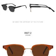 lentes summerblue eliteepoque capri 5010 cuadrada metal negro negro unisex - lentes de sol Summer Blue VE en Venezuela