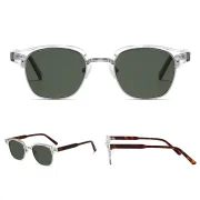 lentes summerblue eliteepoque capri 5010 cuadrada metal transparente carey verde unisex - lentes de sol Summer Blue VE en Venezuela