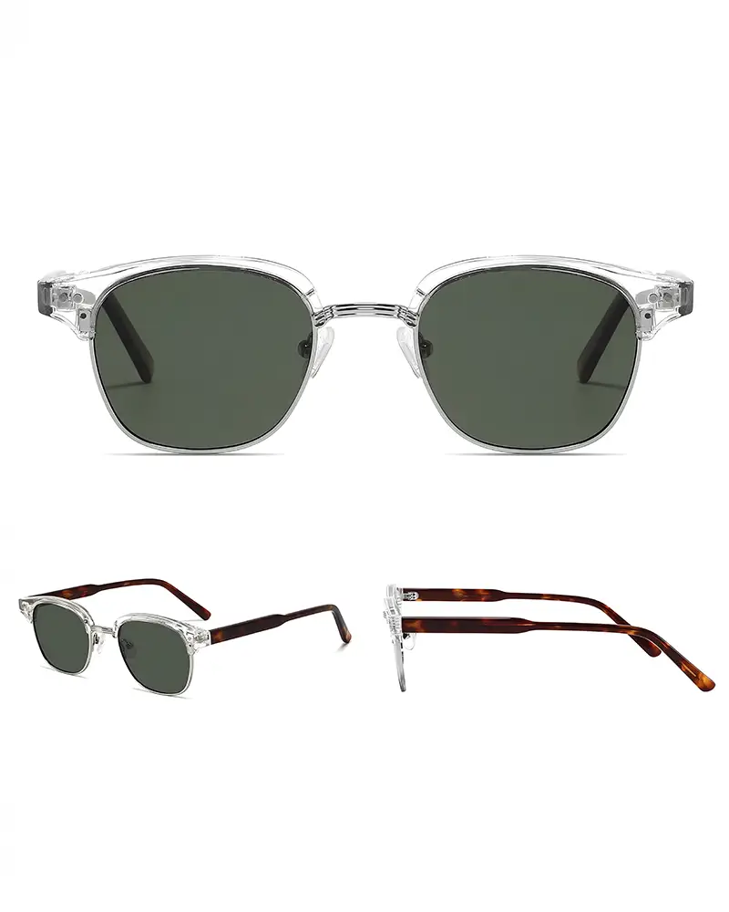 lentes summerblue eliteepoque capri 5010 cuadrada metal transparente carey verde unisex - lentes de sol Summer Blue VE en Venezuela