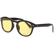 lentes summerblue eliteepoque louvre 5008 round acetato premium negro amarillo unisex - lentes de sol Summer Blue VE en Venezuela