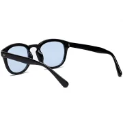 lentes summerblue eliteepoque louvre 5008 round acetato premium negro azul unisex - lentes de sol Summer Blue VE en Venezuela