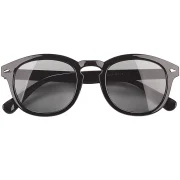 lentes summerblue eliteepoque louvre 5008 round acetato premium negro gris unisex - lentes de sol Summer Blue VE en Venezuela