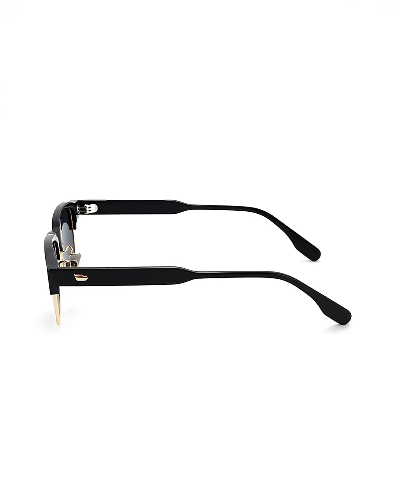 lentes summerblue eliteepoque milano 5011 rectancular metal negro negro unisex - lentes de sol Summer Blue VE en Venezuela