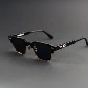 lentes summerblue eliteepoque milano 5011 rectancular metal negro negro unisex - lentes de sol Summer Blue VE en Venezuela