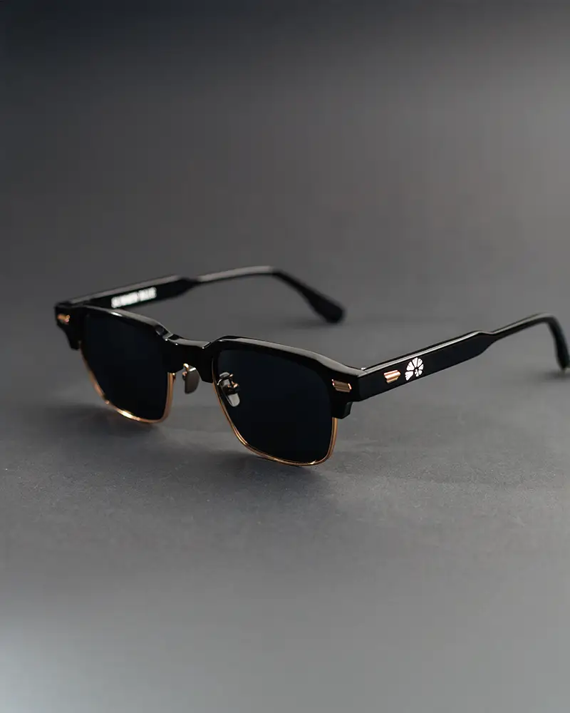 lentes summerblue eliteepoque milano 5011 rectancular metal negro negro unisex - lentes de sol Summer Blue VE en Venezuela