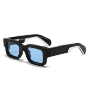 lentes summerblue eliteepoque windsor 5013 rectancular tr90 negro azul unisex - lentes de sol Summer Blue VE en Venezuela