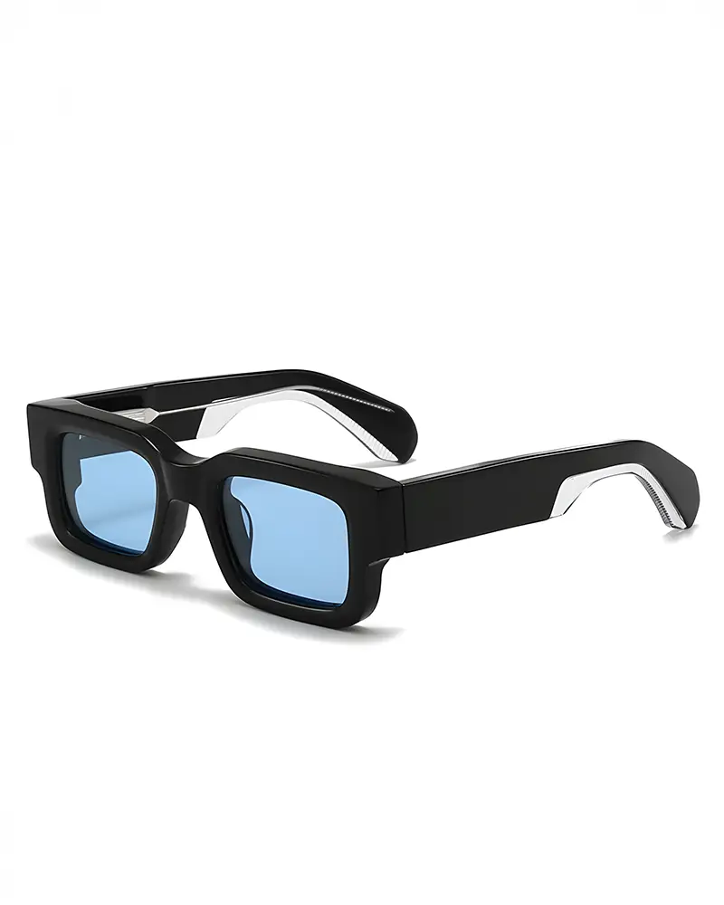 lentes summerblue eliteepoque windsor 5013 rectancular tr90 negro azul unisex - lentes de sol Summer Blue VE en Venezuela