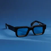 lentes summerblue eliteepoque windsor 5013 rectancular tr90 negro azul unisex - lentes de sol Summer Blue VE en Venezuela