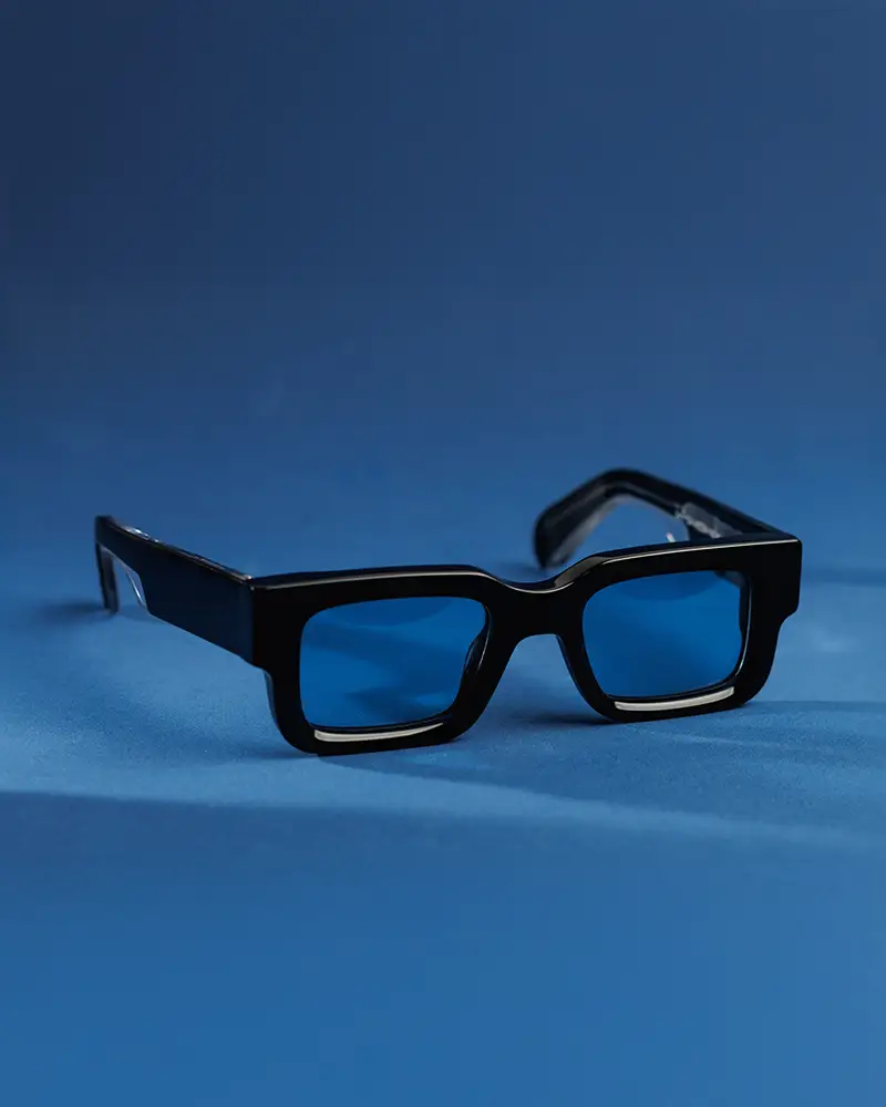 lentes summerblue eliteepoque windsor 5013 rectancular tr90 negro azul unisex - lentes de sol Summer Blue VE en Venezuela