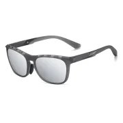 Lentes de sol Rider unisex con montura cuadrada de TR90