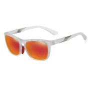 Lentes de sol Rider unisex con montura cuadrada de TR90