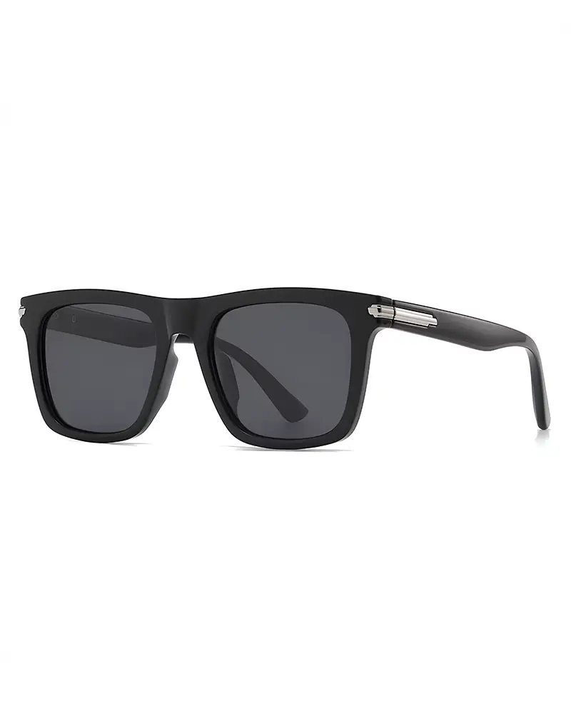 Lentes de sol Trekker unisex con montura cuadrada de TR90